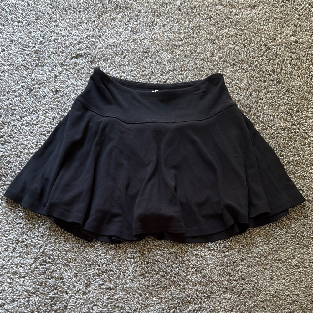 Hollister Black Skater Mini Skorts